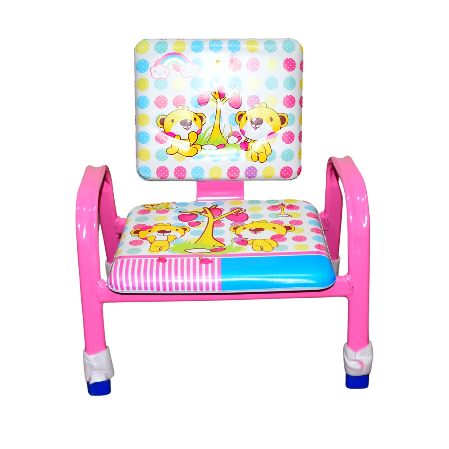 Cartoon Baby Chair Strong Steel Cushion Comfortable Baby Chair High Quality Chair (1 Pc)