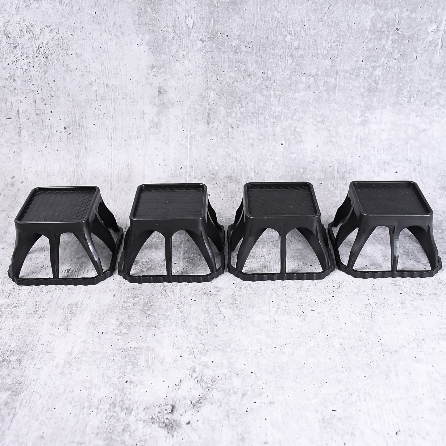 Multi-purpose Plastic Washing Machine Stand Heavy-Duty Adjustable Base (4 Pcs Set)