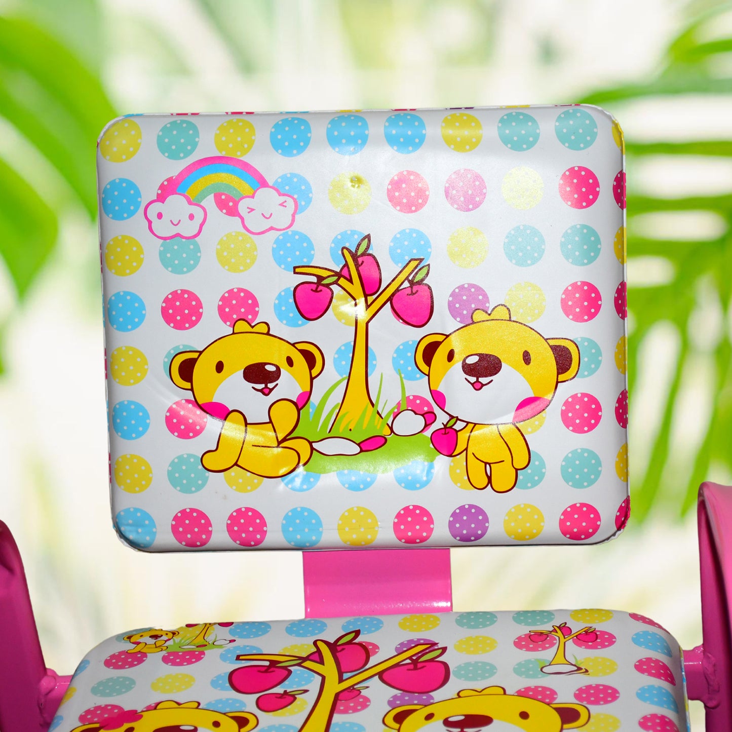 Cartoon Baby Chair Strong Steel Cushion Comfortable Baby Chair High Quality Chair (1 Pc)