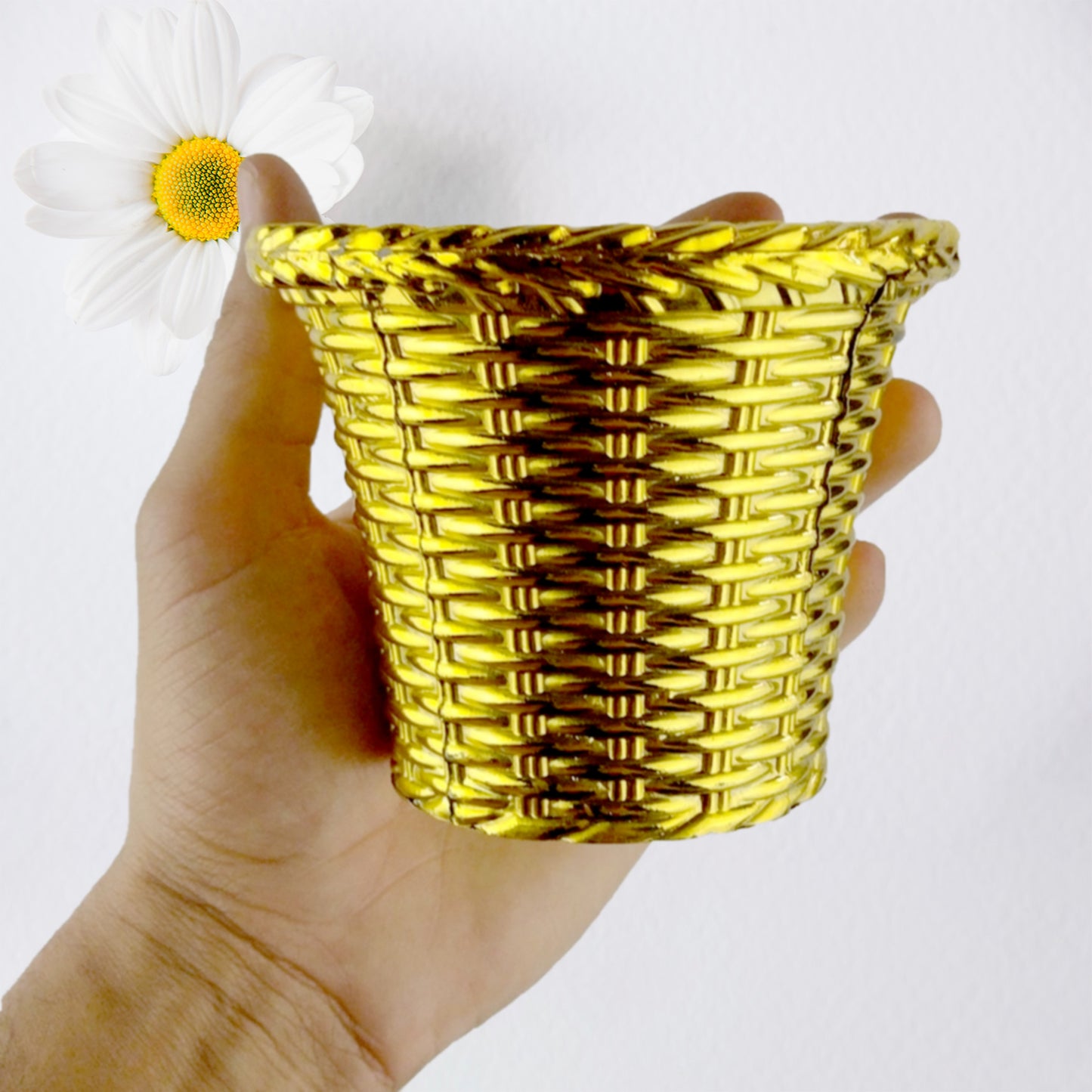 Plastic Flower Valencia (Pot) Home And Stylish Indoor & Outdoor Planter (1 Pc)