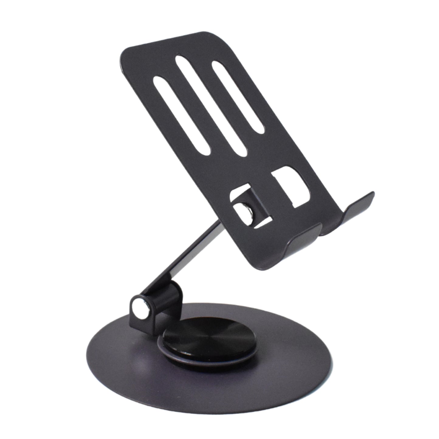 Premium Foldable Heavy-Duty Metal Mobile Stand – 360° Adjustable, Anti-Slip, Universal Fit for All Smartphones (1 Pc)