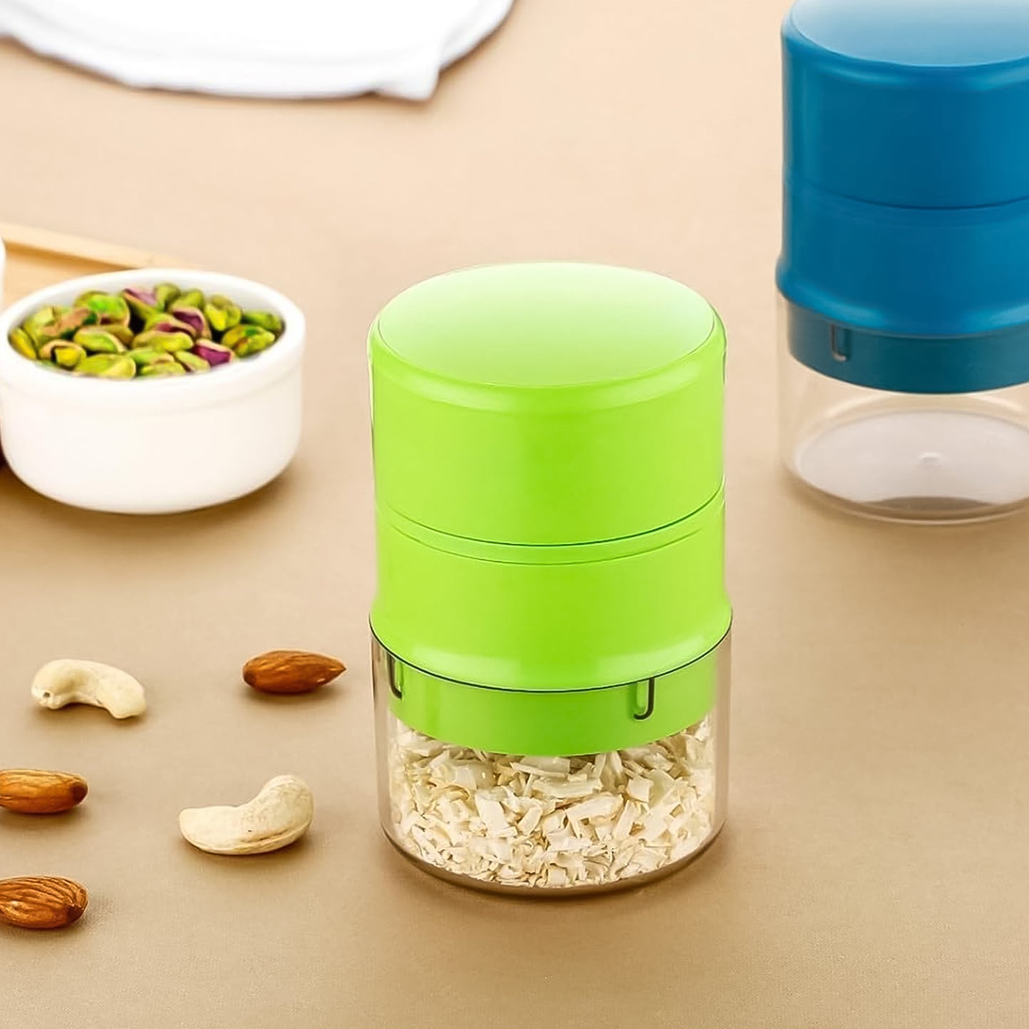Dry Fruit Cutter And Slicer Vegetable  Fruit Slice Crafted from durable plastic with a sharp stainless steel blade, (1 Pc)