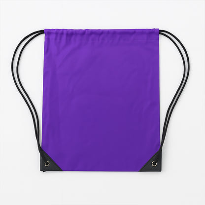 Water-resistant Nylon Drawstring Backpack Bag (1 Pc)