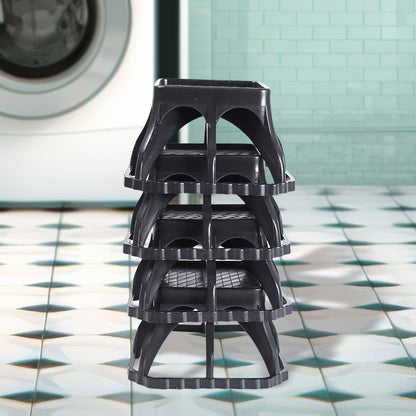 Multi-purpose Plastic Washing Machine Stand Heavy-Duty Adjustable Base (4 Pcs Set)